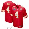 Kansas City Chiefs 4 Rashee Rice Red 2023 F.U.S.E  Vapor Untouchable Limited Stitched 2024 Super Bowl LVIII Jersey
