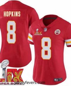 Kansas City Chiefs DeAndre Hopkins #8 Red 2024 2025 Super Bowl LIX F.U.S.E Stitched Jersey