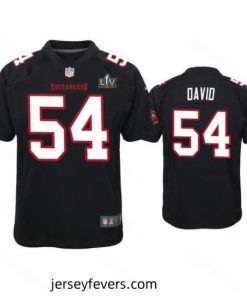 Lavonte David Buccaneers Black Super Bowl Lv Game Fashion Jersey