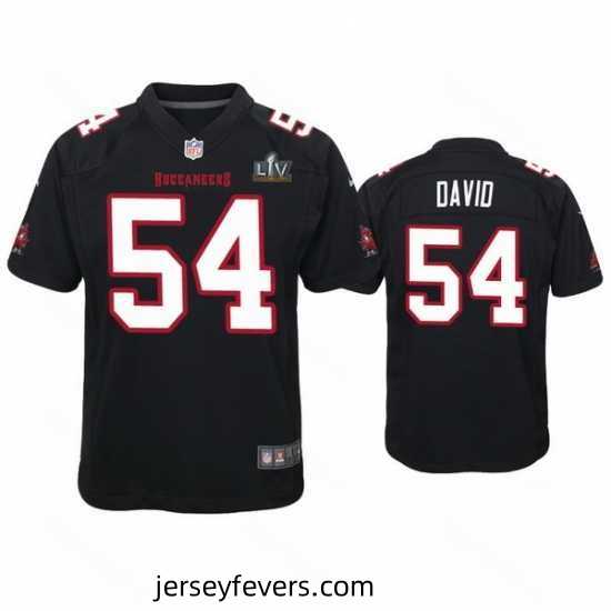 Lavonte David Buccaneers Black Super Bowl Lv Game Fashion Jersey