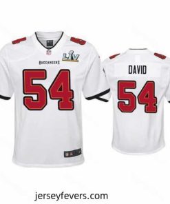 Lavonte David Buccaneers White Super Bowl Lv Game Jersey