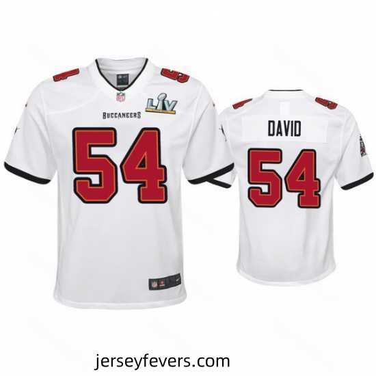 Lavonte David Buccaneers White Super Bowl Lv Game Jersey