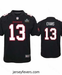 Mike Evans Buccaneers Black Super Bowl Lv Game Fashion Jersey