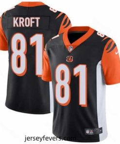 Nike Bengals #81 Tyler Kroft Black Team Color Stitched NFL Vapor Untouchable Limited Jersey