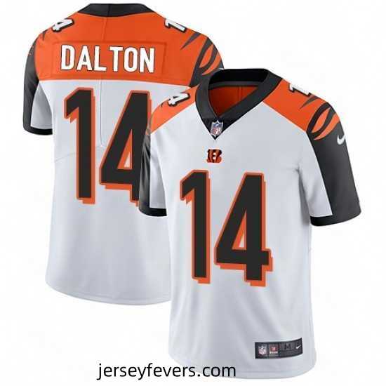 Nike Cincinnati Bengals 14 Andy Dalton Elite White NFL Jersey