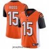 Nike Cincinnati Bengals 15 John Ross Vapor Untouchable Limited Orange Alternate NFL Jersey