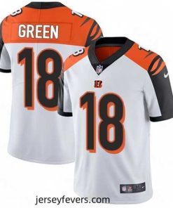 Nike Cincinnati Bengals 18 AJ Green Elite White NFL Jersey