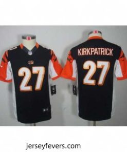 Nike Cincinnati Bengals 27 Dre Kirkpatrick Black Color[Limited Jerseys]