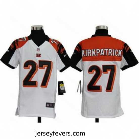 Nike Cincinnati Bengals 27 Dre Kirkpatrick White Game Jerseys