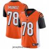 Nike Cincinnati Bengals 78 Anthony Munoz Elite Orange Alternate NFL Jersey