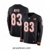 Nike Cincinnati Bengals 83 Tyler Boyd Limited Black Therma Long Sleeve NFL Jersey