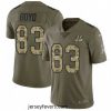Nike Cincinnati Bengals 83 Tyler Boyd Limited OliveCamo 2017 Salute to Service NFL Jersey