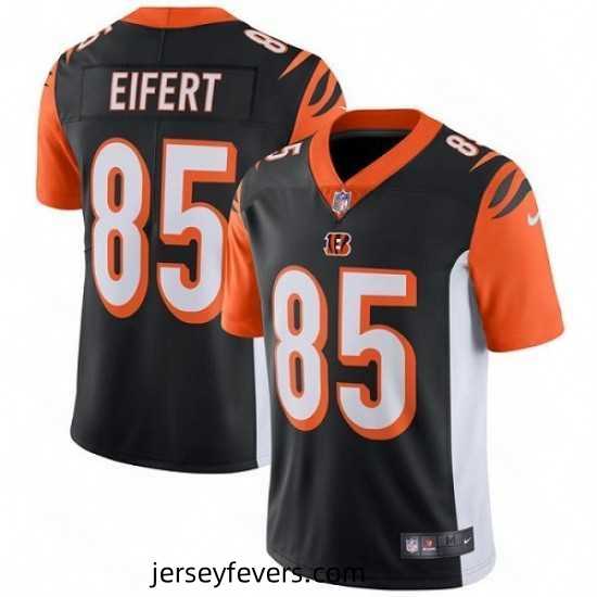 Nike Cincinnati Bengals 85 Tyler Eifert Elite Black Team Color NFL Jersey