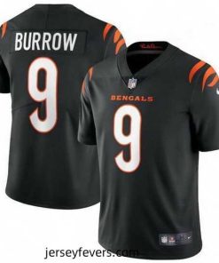 Nike Cincinnati Bengals 9 Joe Burrow Black Vapor Limited Jersey