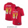 Nike Cincinnati Bengals 97 Geno Atkins Limited Red AFC 2019 Pro Bowl NFL Jersey