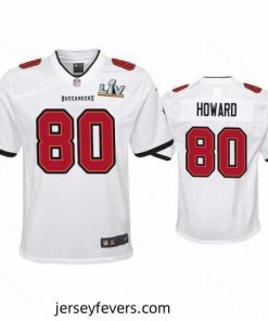 O.J. Howard Buccaneers White Super Bowl Lv Game Jersey