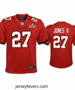 Ronald Jones Ii Buccaneers Red Super Bowl Lv Game Jersey