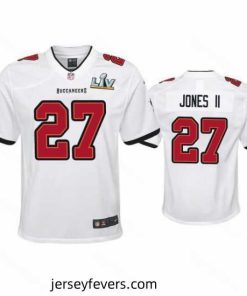 Ronald Jones Ii Buccaneers White Super Bowl Lv Game Jersey