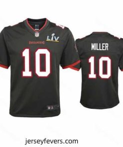 Scotty Miller Buccaneers Pewter Super Bowl Lv Game Jersey