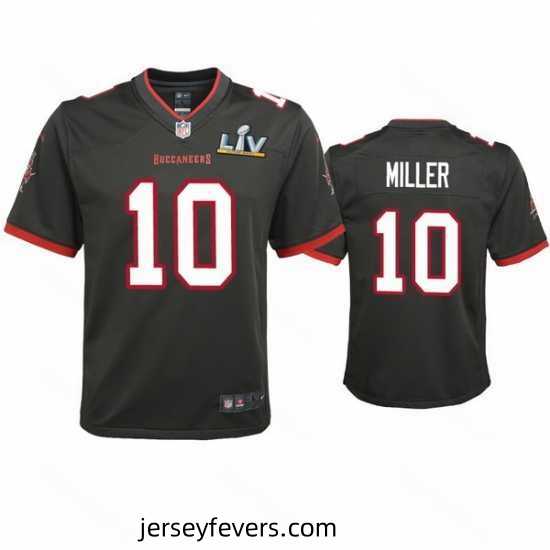 Scotty Miller Buccaneers Pewter Super Bowl Lv Game Jersey