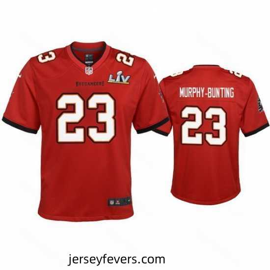 Sean Murphy Bunting Buccaneers Red Super Bowl Lv Game Jersey