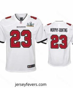 Sean Murphy Bunting Buccaneers White Super Bowl Lv Game Jersey
