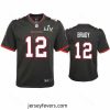 Tom Brady Buccaneers Pewter Super Bowl Lv Game Jersey