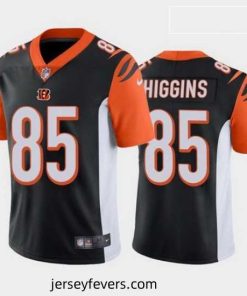 tee higgins cincinnati bengals black vapor limited jersey