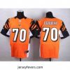 nike nfl jerseys cincinnati bengals 70 ogbuehi orange[Elite]