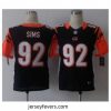 nike nfl jerseys cincinnati bengals 92 sims black[Elite][sims]